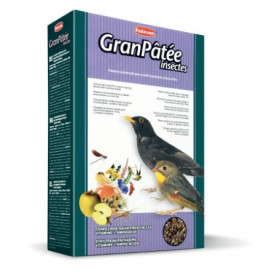 Padovan GranPâtée Insects Пълноценна храна за насекомоядни птици с тънка човка и други птици 1 кг.